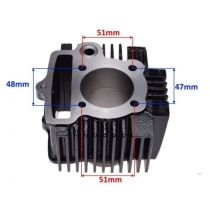 Cilindro kmpl. CROSS ATV ZONGSHEN LIFAN 120 4T 52,40