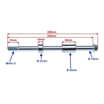 Ašis 15mm x 246mm