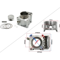 Cilindro kmpl ATV 200 63,5mm pin 15mm LC