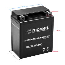 Akumuliatorius MTX7L-BS AGM(Gel)