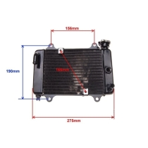 Aušinimo radiatorius + ventiliatorius ATV200